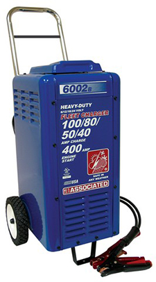 Associated 6002 80amp fleet battery charger and starter