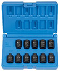 Grey Pneumatic 1211P 11pc Pipe Plug socket set