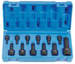 Grey Pneumatic 1234T Torx/ Star point socket set