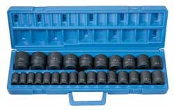 GP 1326M 1/2" Drive socket set