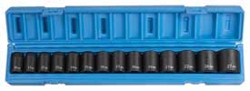 GP 1412M 1/2" Drive metric socket set