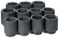 GP 9011D 1" drive socket set