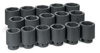 GP 9016D 1" drive socket set