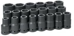 GP 9021D 1" drive socket set