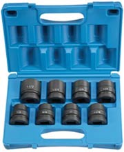 GP 9108 1" drive socket set