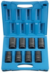 GP 9108D 1" drive socket set