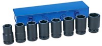 GP 1" drive socket set