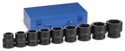 GP 9159 1" drive socket set