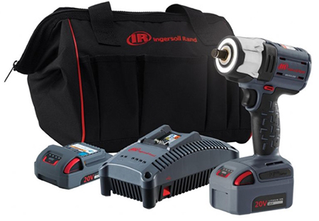 Ingersoll-Rand W5152-K22 20volt 1/2" drive impact wrench kit with two batteries
