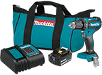 Makita XFD13SM1 18volt drill kit