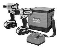 Cordless tools menu page link