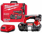 Milwaukee 2429-21XC M12 12volt PortaBand bandsaw kit