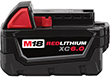 Milwaukee 48-11-1860 M18 6.0ah battery